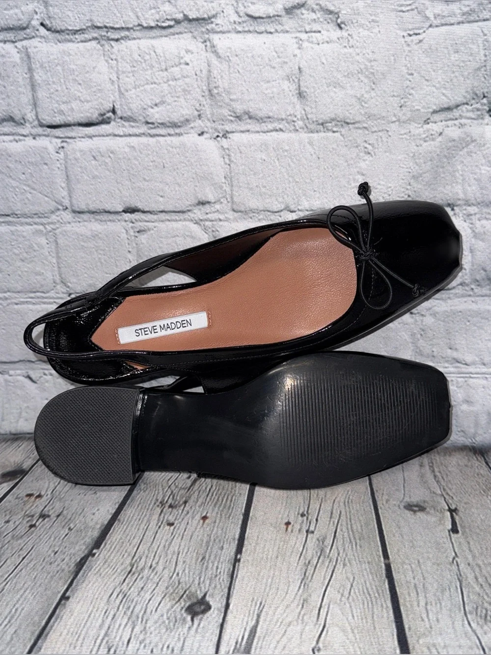 Steve Madden Square Toe Slingbacks